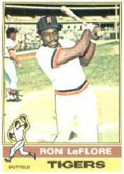 1976 Topps Baseball Cards      061      Ron LeFlore